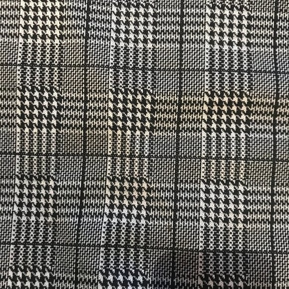 Plaid Slit Skirt - Picture 3 of 4